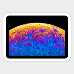 Soap Bubble Close Up Sticker